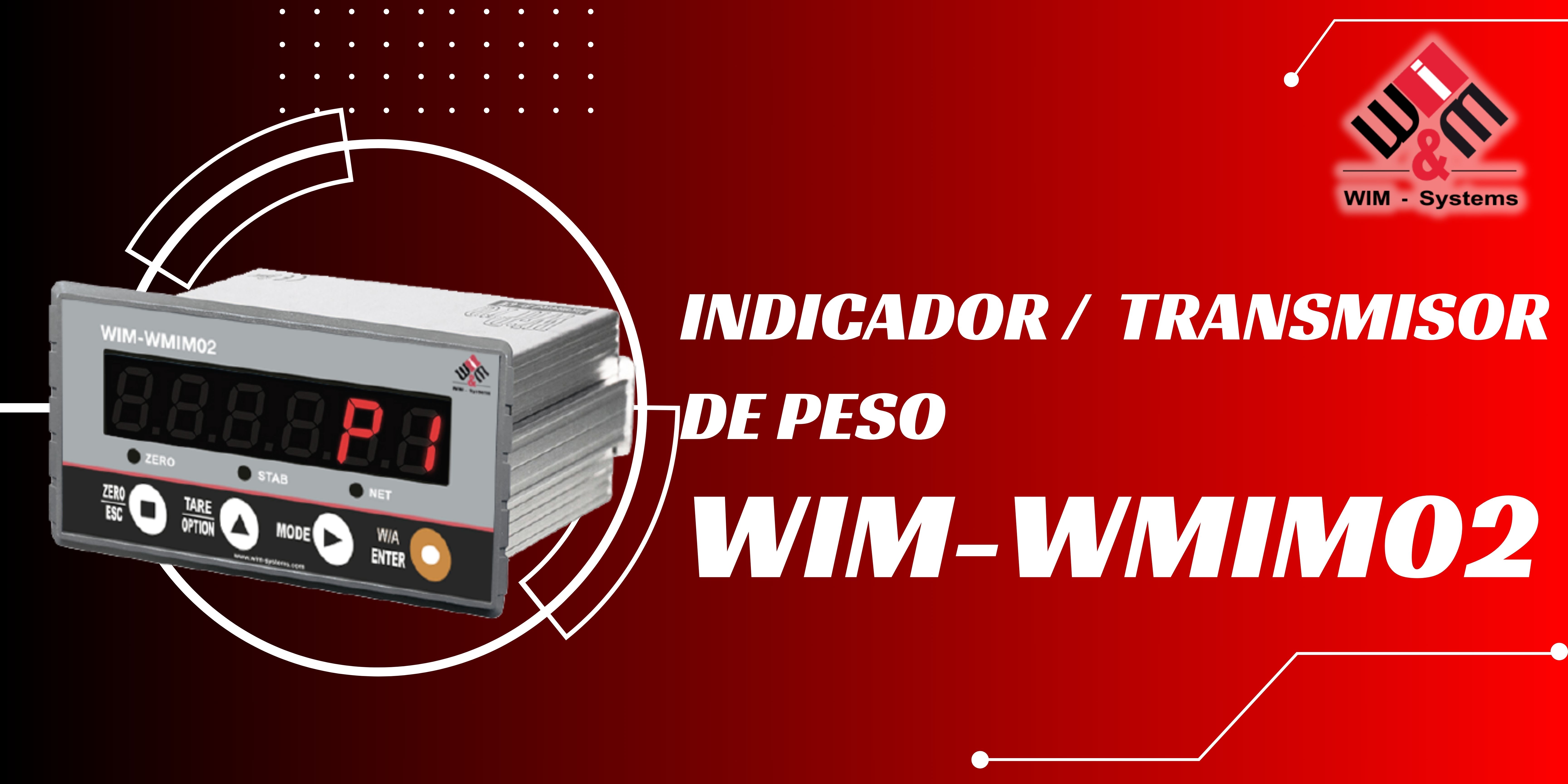 Indicador de peso WIM-WMIM02